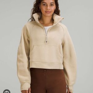 Lululemon Oversized Funnel Neck Half Zip